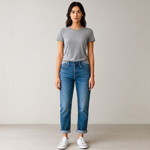 Citizens of Humanity Dani Cropped straight Boyfriend Jeans Sz 29